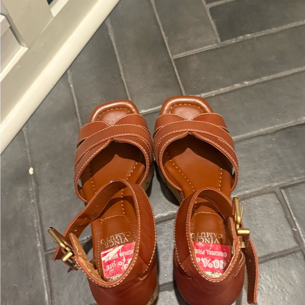 Brown Kids Sandals Vince camuto